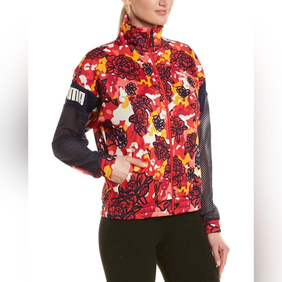 Puma Jackets & Blazers - PUMA Flower Track Jacket